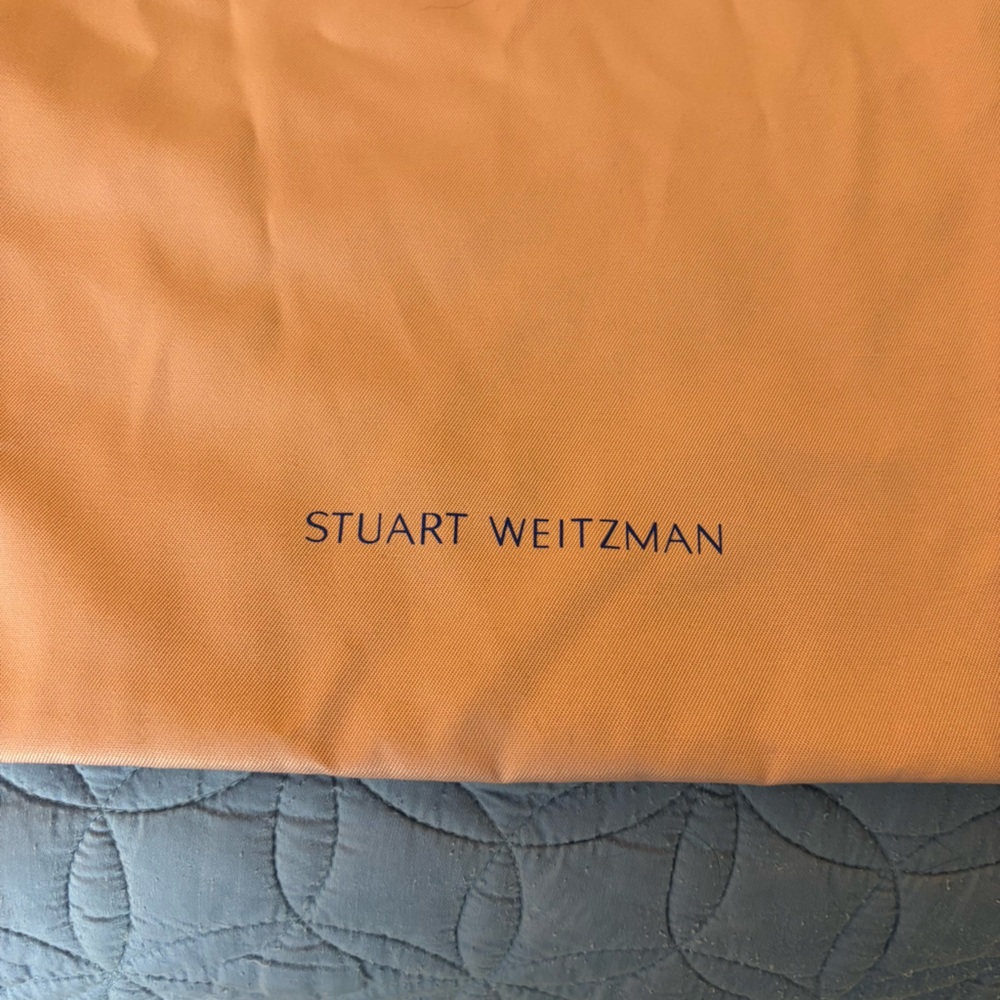 Stuart Weitzman light pink dust bag for boots